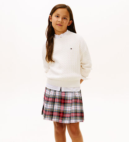 Tommy Hilfiger Bluse - Strik - Ivory Silk