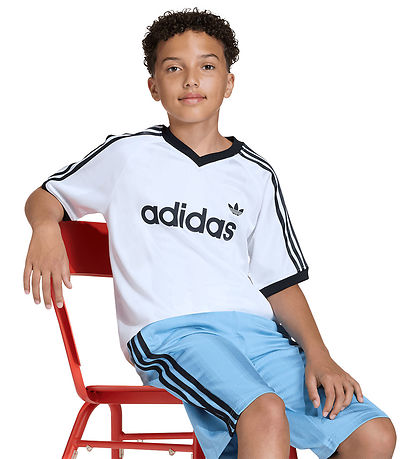 adidas Originals T-shirt - Hvid m. Sort