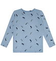 Hust and Claire Bluse - Bambus - HCAustin - Light Blue