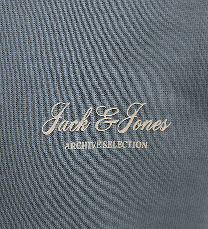 Jack & Jones Sweatshirt - JjearChive - Graphic - Blue Mirage
