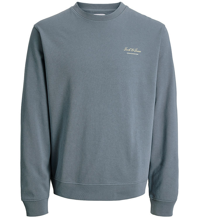 Jack & Jones Sweatshirt - JjearChive - Graphic - Blue Mirage
