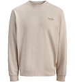 Jack & Jones Sweatshirt - JjearChive - Graphic - Moonbeam