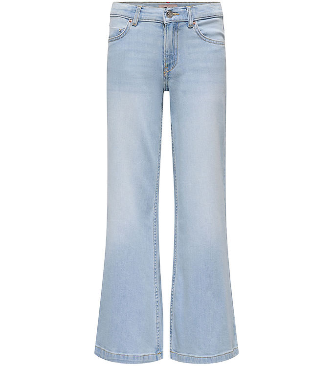 Kids Only Jeans - KogCalifornia - Wide Flared - Light Blue Denim
