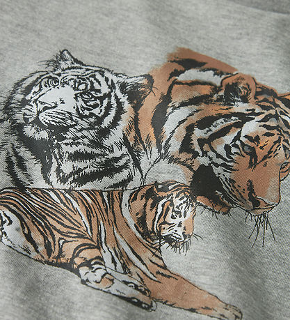 Name It Bluse - NmmThornton - Grey Melange