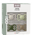 BIBS Supreme Sutter - Str. 2 - 4-pak - Symmetrisk - Sand/ Sage/