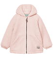 Mini A Ture Fleecejakke - Teddy - MatLiff - Shell Rose