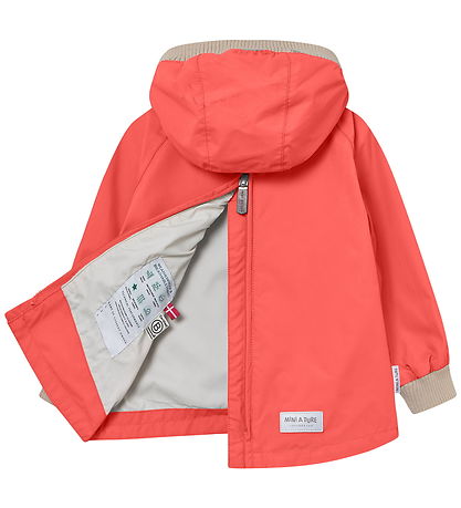 Mini A Ture Sommerjakke - MatBaby Vito Anorak - Paprika Red