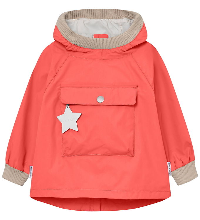 Mini A Ture Sommerjakke - MatBaby Vito Anorak - Paprika Red