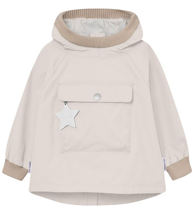 Mini A Ture Sommerjakke - MatBaby Vito Anorak - Sandshell