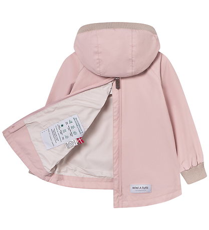 Mini A Ture Sommerjakke - MatBaby Vito Anorak - Rose Smoke