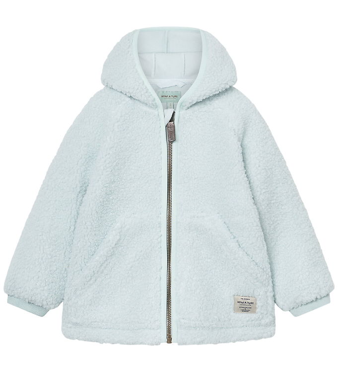 Mini A Ture Fleecejakke - Teddy - MatLiff - Ice Flow