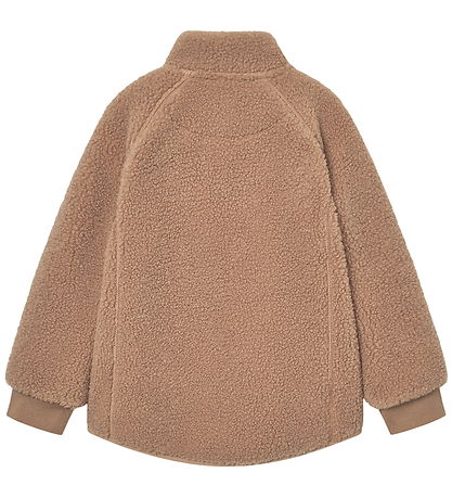 Mini A Ture Fleecejakke - Teddy - MatCedric - Cinnamon Swirl