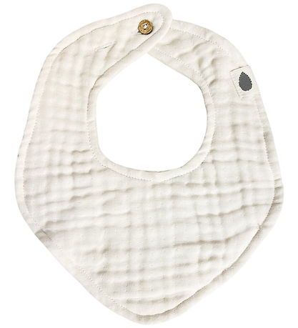 Pine Cone Teething Bib - Kadera - Cream