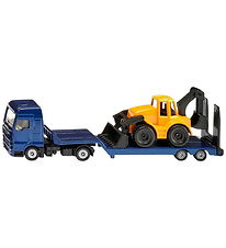 Siku Lastbil - MAN Truck m. Backhoe Loader - 1:87 - 1761
