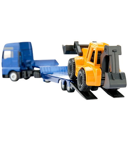 Siku Lastbil - MAN Truck m. Backhoe Loader - 1:87 - 1761