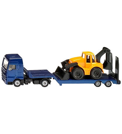 Siku Lastbil - MAN Truck m. Backhoe Loader - 1:87 - 1761
