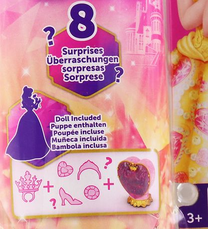 Disney Princess Dukke - 31 cm - Jewel Reveal - Belle
