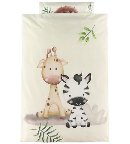 Nørgaard Madsen Sengetøj - Baby - Allover m. Stor Giraf