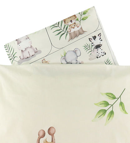 Nørgaard Madsen Sengetøj - Baby - Allover m. Stor Giraf