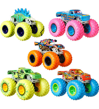 Hot Wheels Biler - 10-pak - Glow In The Dark