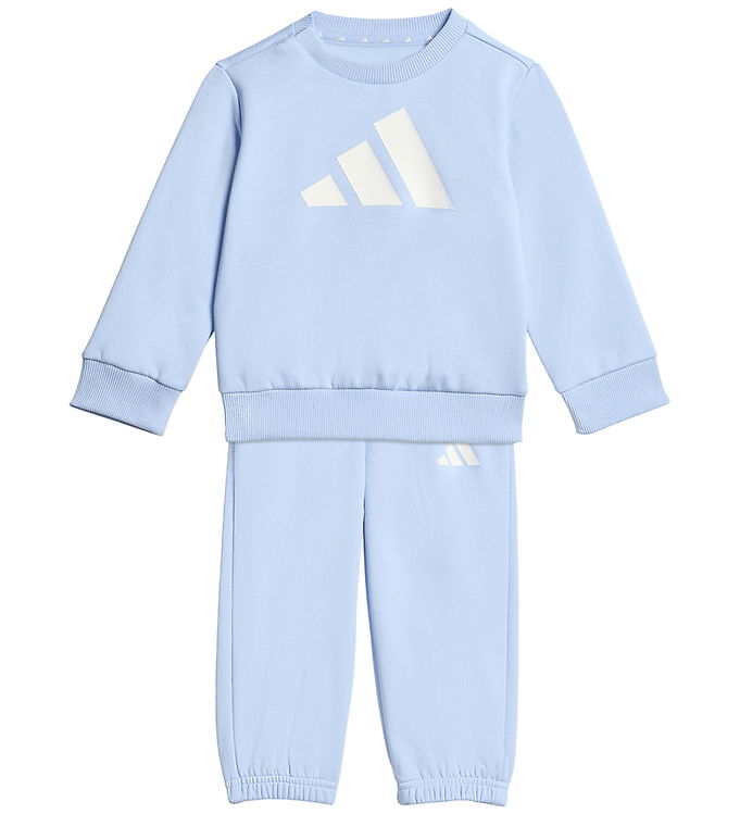 adidas Performance Sweatsæt - I BL FL JOG 240 - GLOBLU/WHITE/WHI