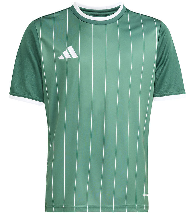 adidas Performance T-Shirt - ENT26 GFX JSY Y - DRKGRN/WHITE