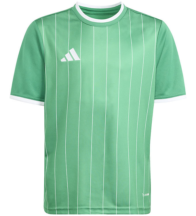 adidas Performance T-Shirt - ENT26 GFX JSY Y - TEAGRN/WHITE