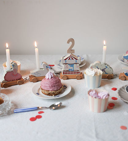 Cam Cam Fødselsdagstog - 56 cm - Karussel