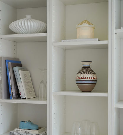 Cam Cam Natlampe - 13x15 cm - Karrusel - Råhvid