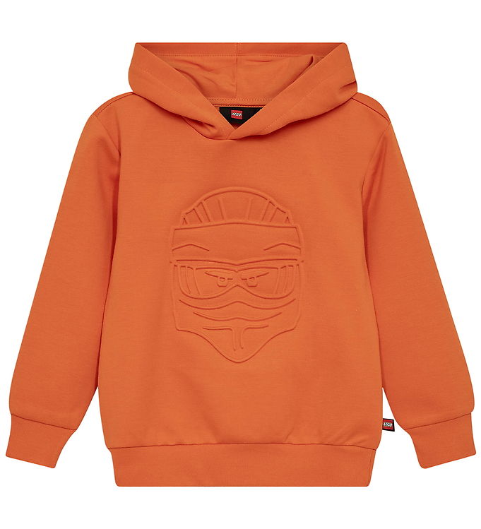 LEGO® Ninjago Hættetræje - LWSaku 702 - Orange m. Ninja