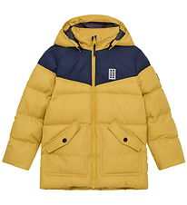 LEGO® Wear Dynejakke - LWJebel 733 - Gul/Blå