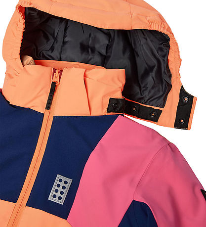 LEGO® Wear Vinterjakke - LWJaz - Orange/Pink/Navy