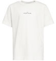 Stone Island T-shirt - Hvid m. Print