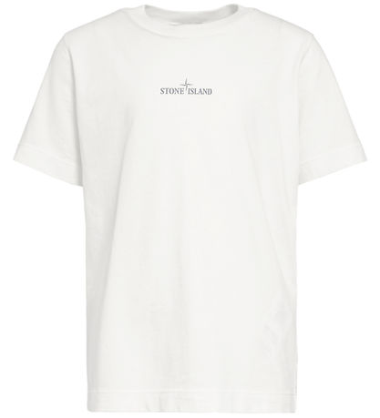 Stone Island T-shirt - Hvid m. Print