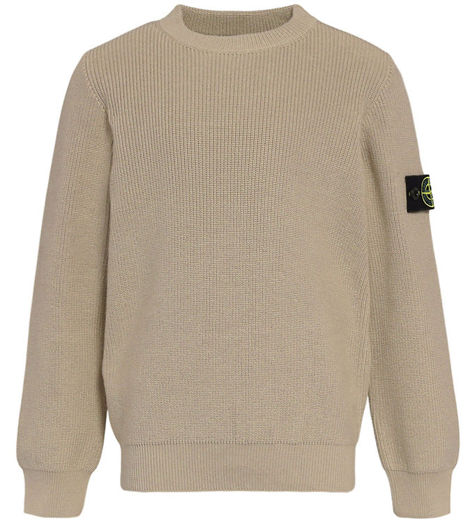 Stone Island Bluse - Strik - Dove Grey