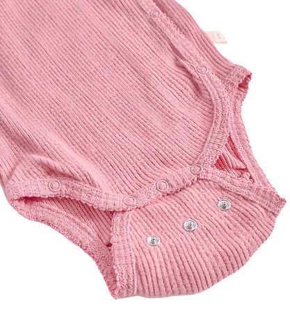 That's Mine Slå-om Body l/æ - Rib - Noos - Silke - Rose Blush