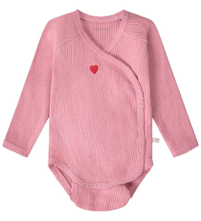 That's Mine - Silke slå-om bodystocking - Rose blush - 50cm - 0M