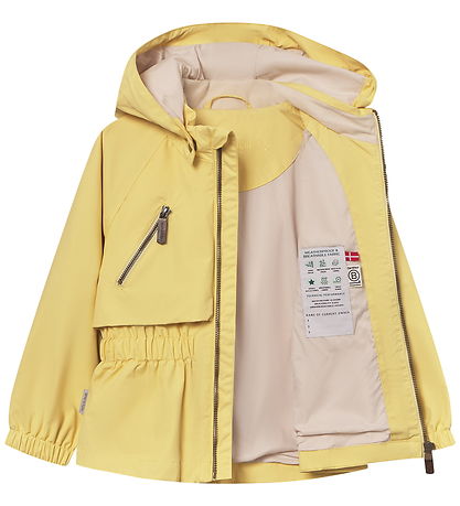 Mini A Ture Sommerjakke - MatAlgea - Dusky Citron