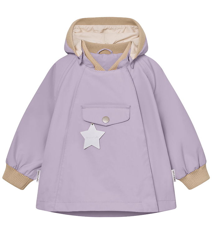 Mini A Ture Sommerjakke - MatWai - Minimal Lilac