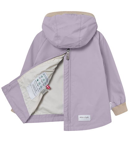 Mini A Ture Sommerjakke - MatBaby Vito Anorak - Minimal Lilac