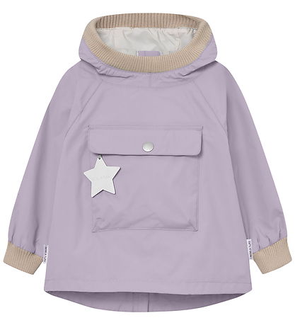 Mini A Ture Sommerjakke - MatBaby Vito Anorak - Minimal Lilac