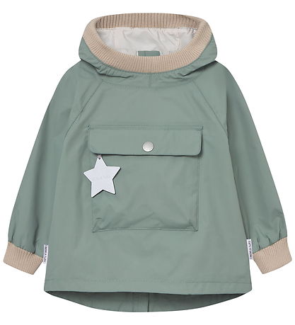 Mini A Ture Sommerjakke - MatBaby Vito Anorak - Granite Green