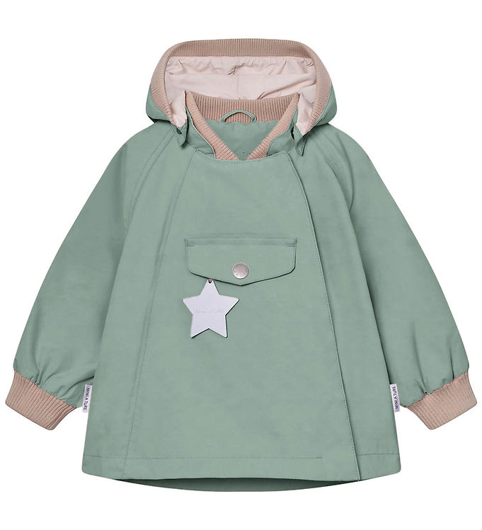 Mini A Ture Sommerjakke - MatWai - Granite Green