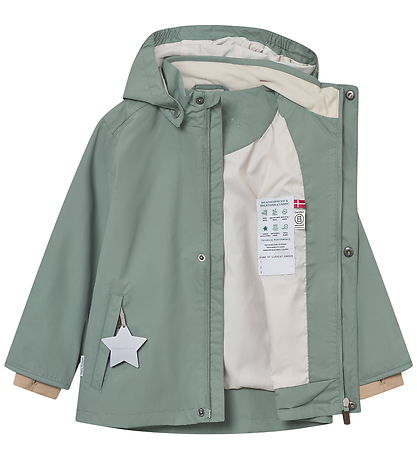 Mini A Ture Sommerjakke - MatAdwen - Granite Green