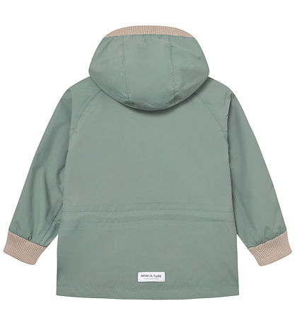 Mini A Ture Sommerjakke - MatWally - Granite Green