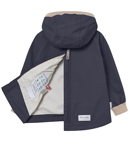 Mini A Ture Sommerjakke - MatBaby Vito Anorak - Ombre Blue