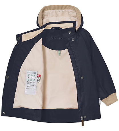 Mini A Ture Sommerjakke - MatWai - Ombre Blue