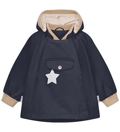 Mini A Ture Sommerjakke - MatWai - Ombre Blue