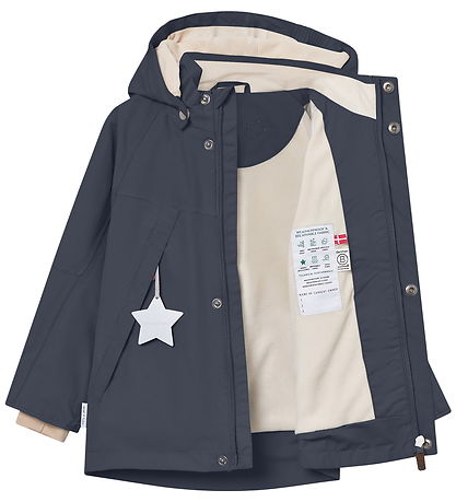 Mini A Ture Sommerjakke - MatValon - Ombre Blue