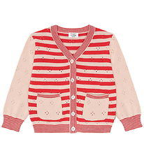 Hust and Claire Cardigan - HCCamilla Stripes - Poppies